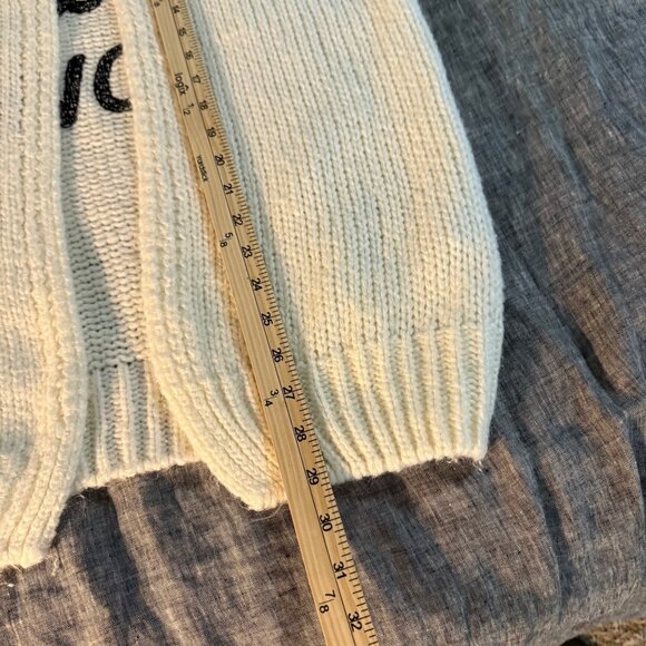 Fashion Rock & Love Open Front Knit Cardigan Sweater Womens size Small - Picture 8 of 8